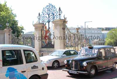 Ornate Hyde Park gate